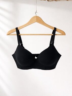 Essentials Elegant Black Bra | Designed in USA | Womens Basic